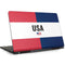 American Flag Color Block Dell Inspiron Skin